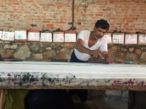 Where our Mulberry Silk Pillowcases & Silk Pyajamas are made - visting Mehera Shaw in Jaipur