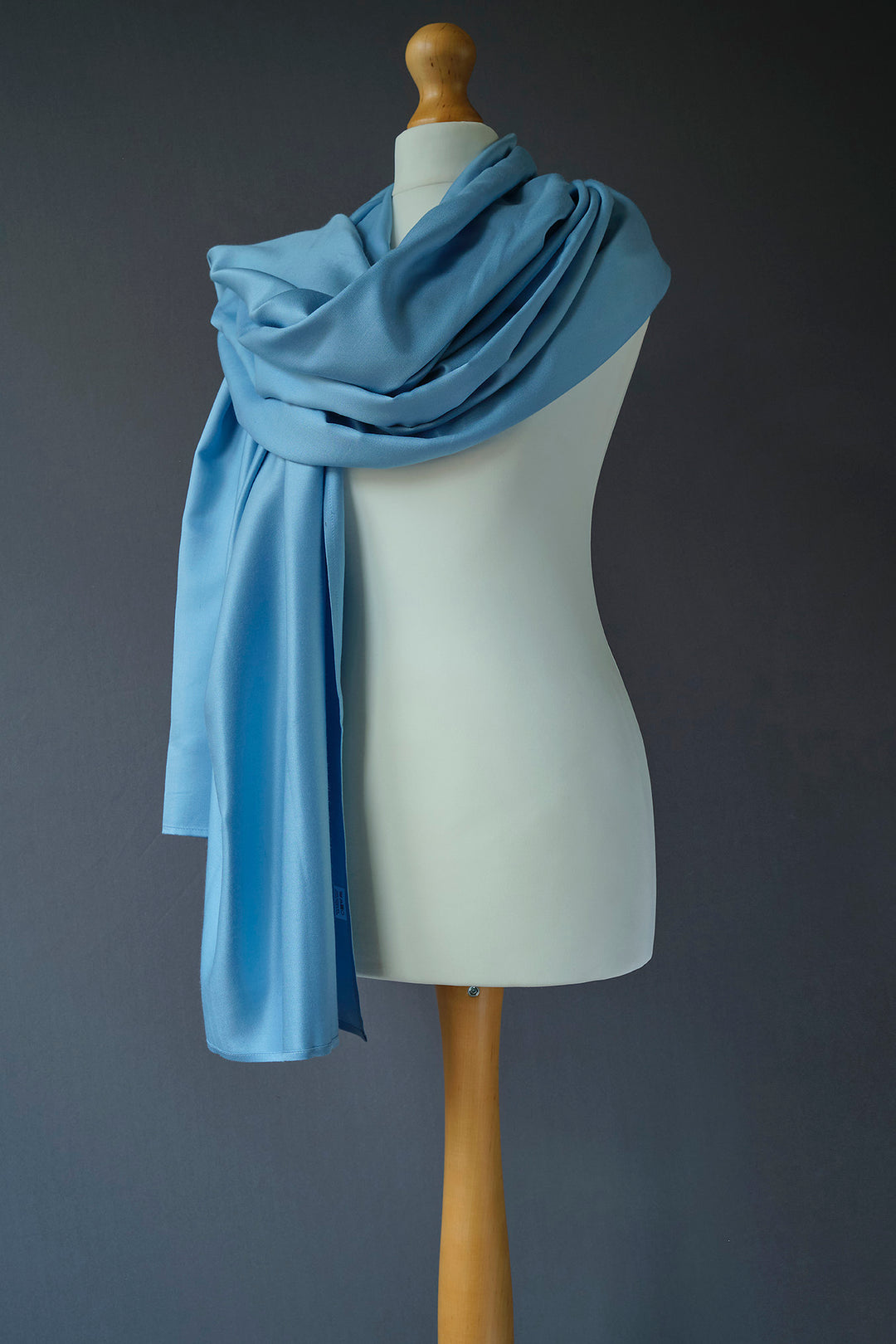 Mulberry Silk Wrap - Andaman Blue