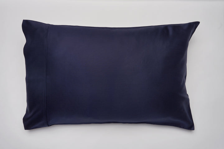 Midnight Navy Mulberry Silk Pillowcase Queensize/Standard 51cm x 76cm