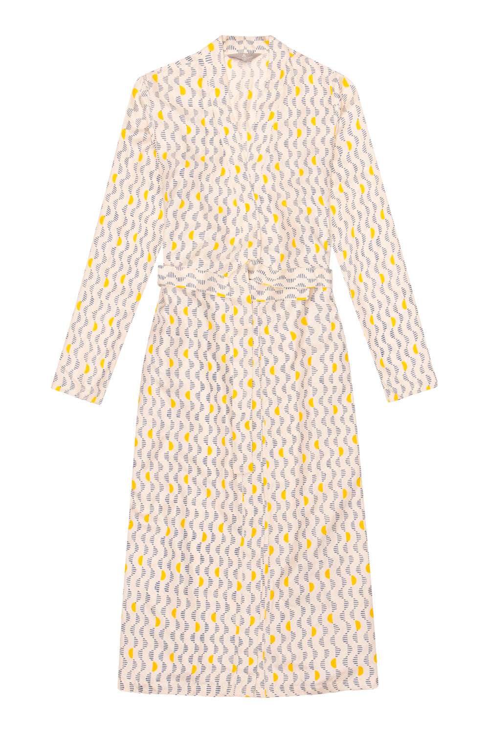 Mulberry Silk Robe - Kochi Blue