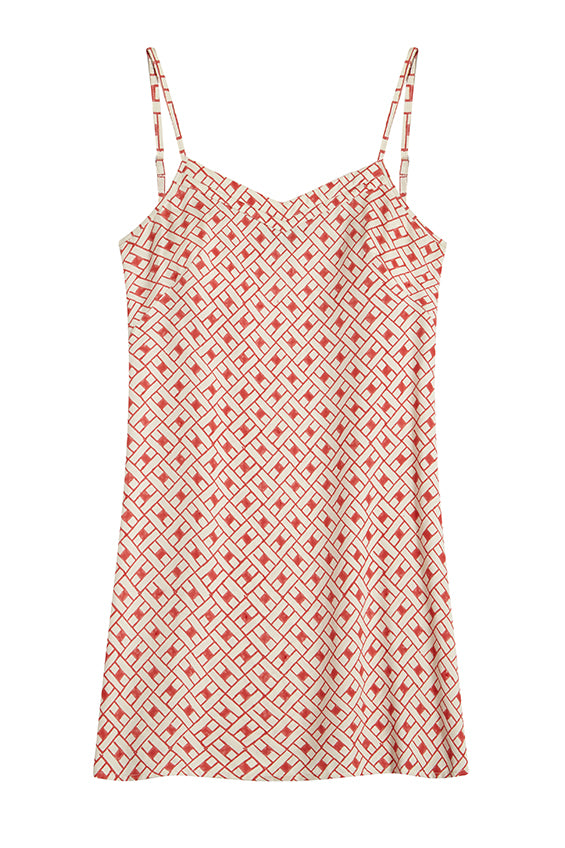 Mulberry silk nightdress slip - Leh Scarlet
