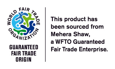 All products are ethically tailored in a Fairtrade tailoring unit