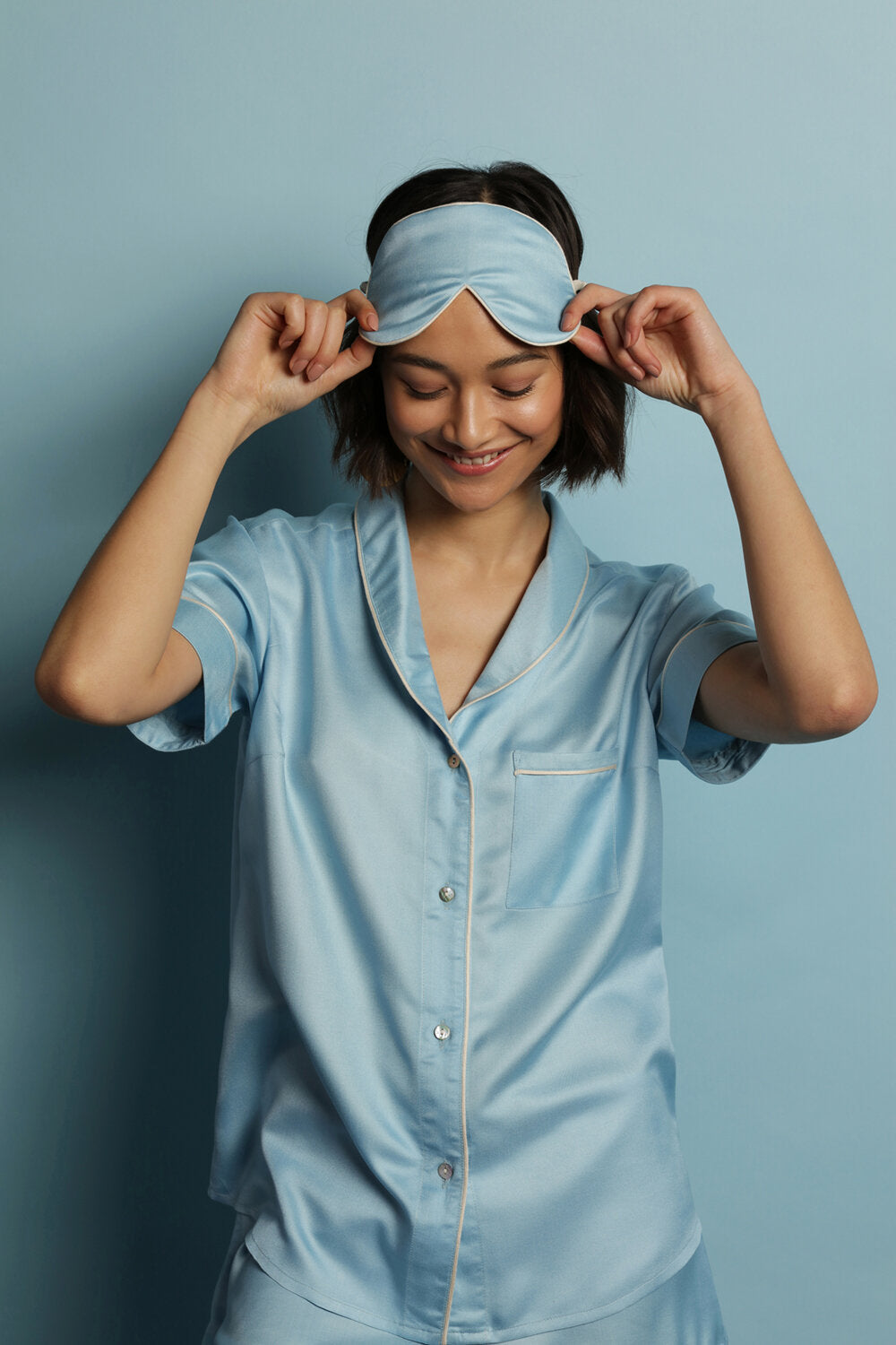 Ethical silk store pajamas