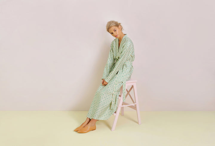 Mulberry Silk Robe - Leh Sage